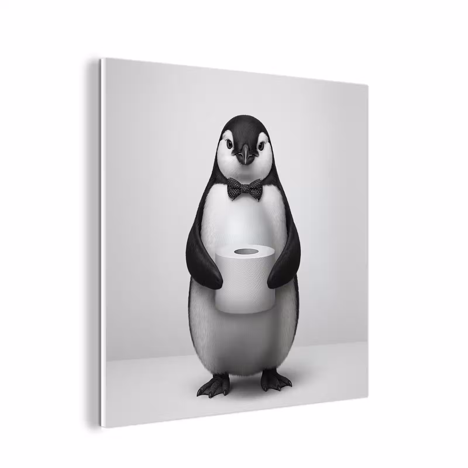 Forex - Pinguïn - WC rol - Wit — 1