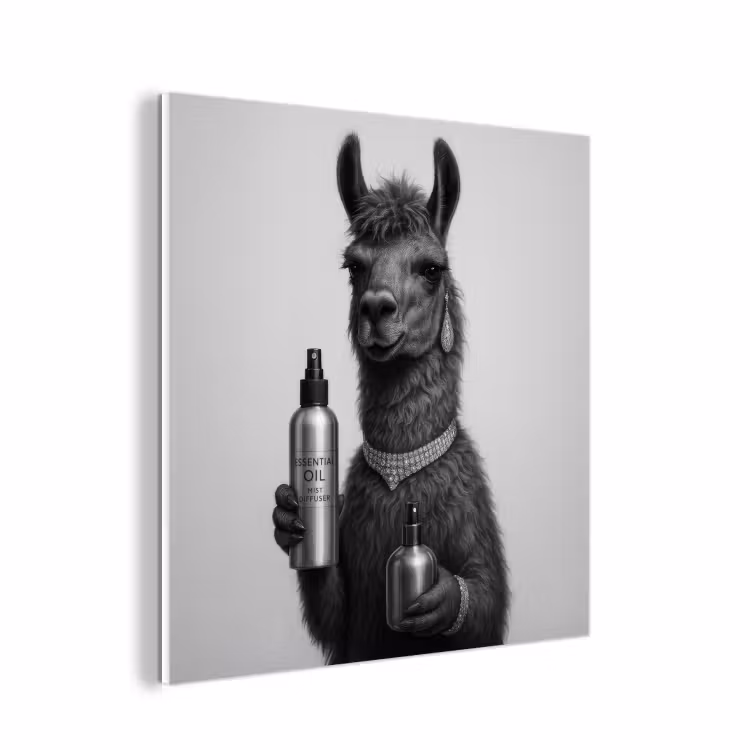 Forex - Lama - Flessen - Zwart - Wit — 1