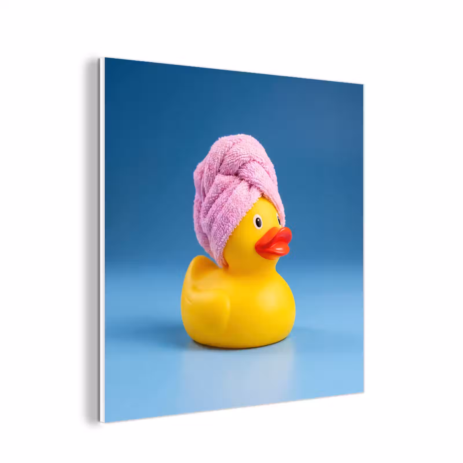 Forex - Badeend - Handdoek - Blauw — 1