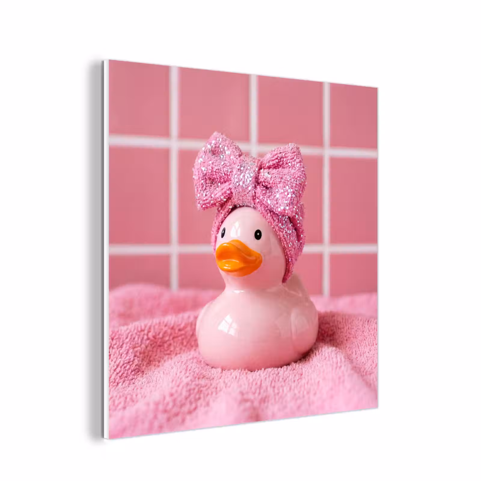 Forex - Badeend -Strik - Roze — 1