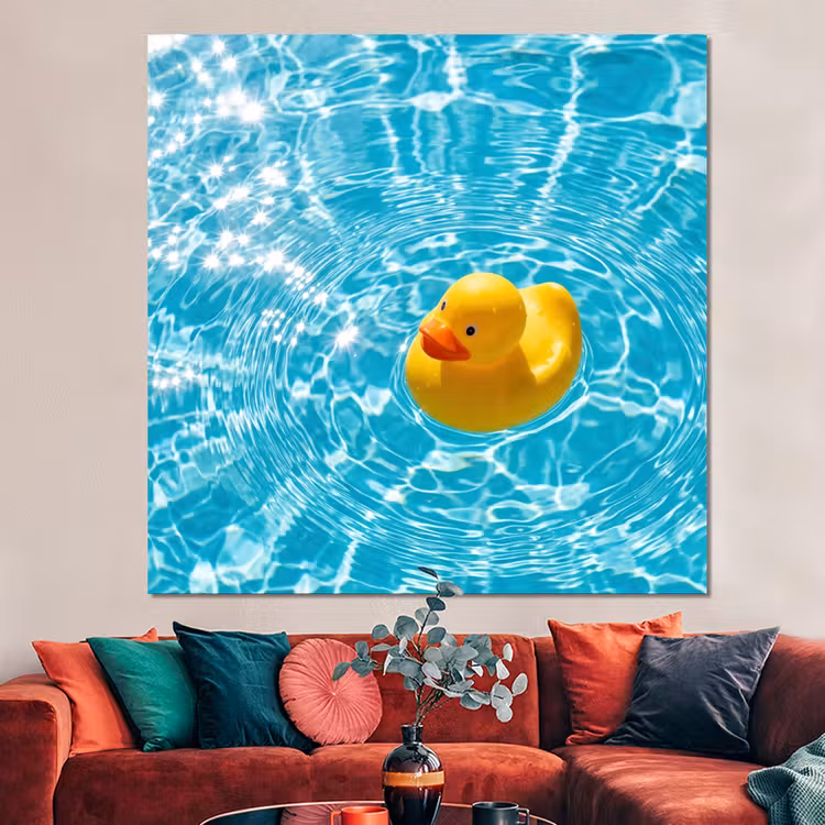 Forex - Badeend - Dobberen - Blauw — 3