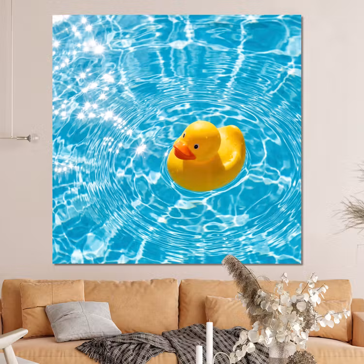 Forex - Badeend - Dobberen - Blauw — 4
