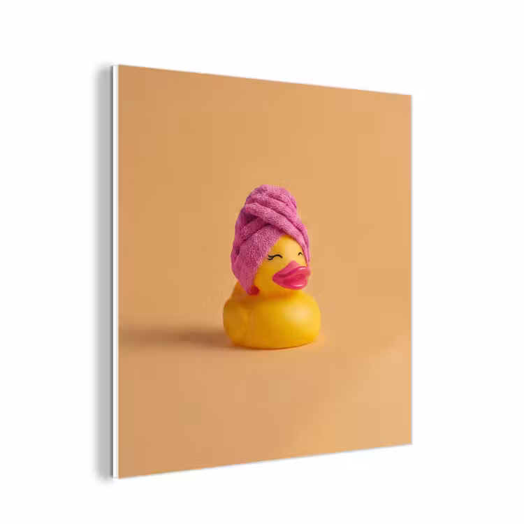 Forex - Badeend - Handdoek - Kleurrijk — 1