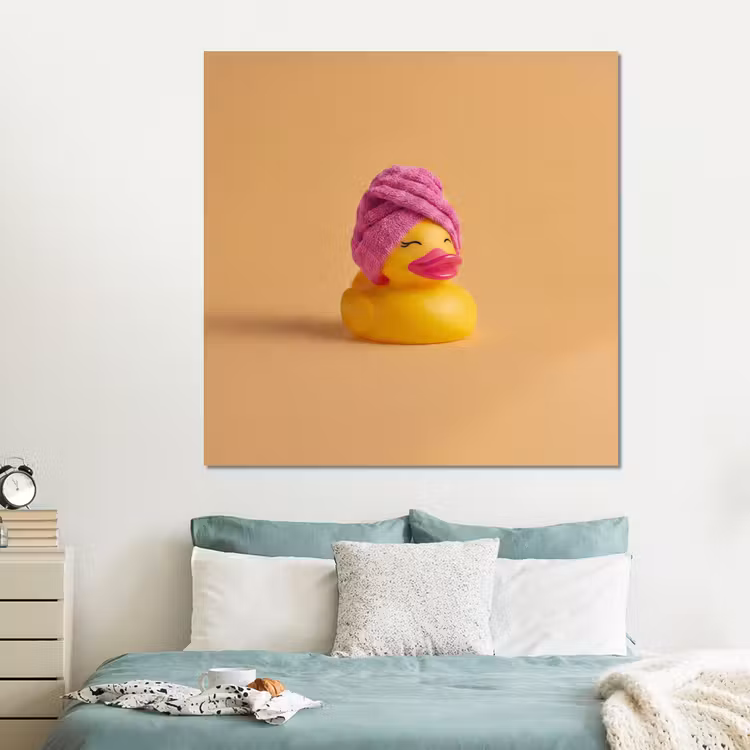 Forex - Badeend - Handdoek - Kleurrijk — 2