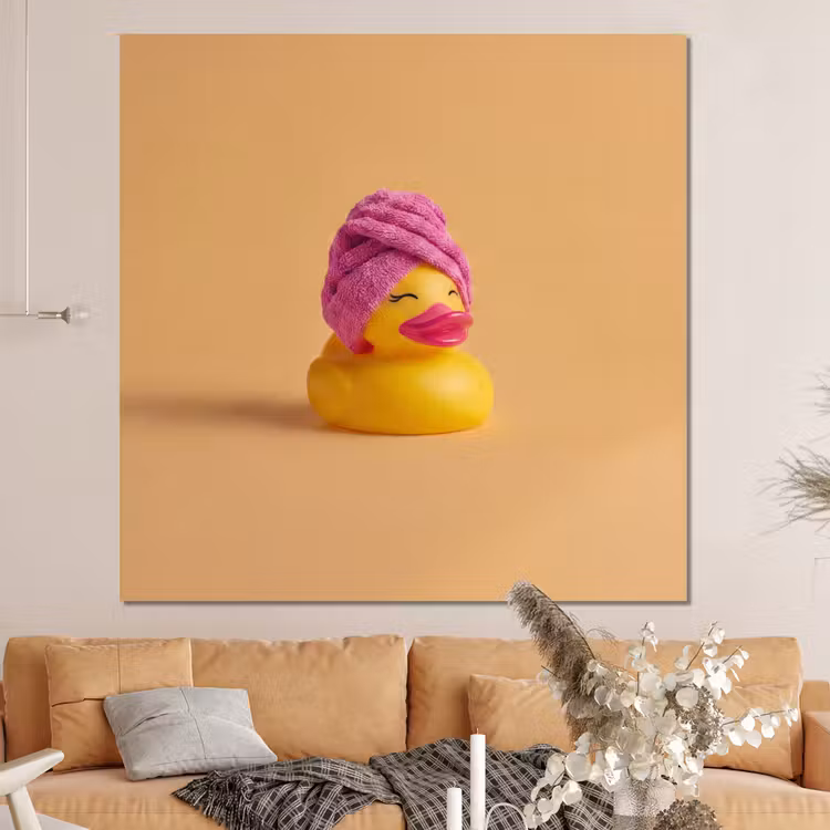 Forex - Badeend - Handdoek - Kleurrijk — 4