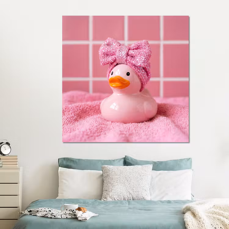Forex - Badeend -Strik - Roze — 2