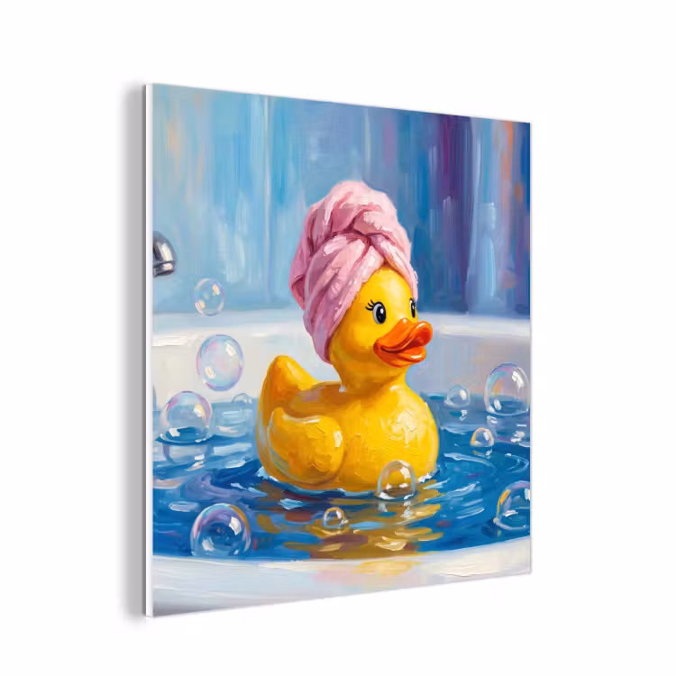 Forex - Creatief - Badeend - Kleurrijk — 1