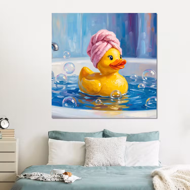 Forex - Creatief - Badeend - Kleurrijk — 2