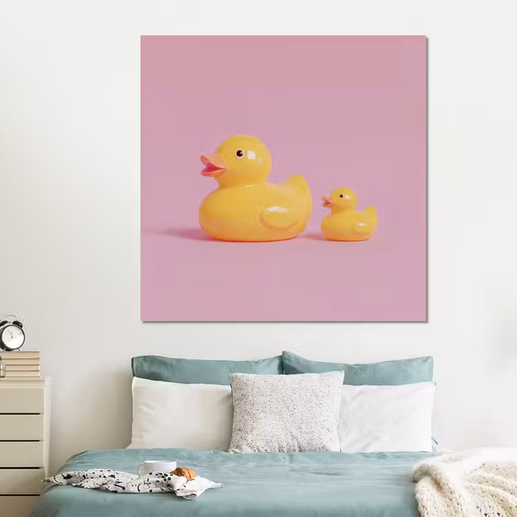 Forex - Eendjes - Vrolijk - Roze — 2