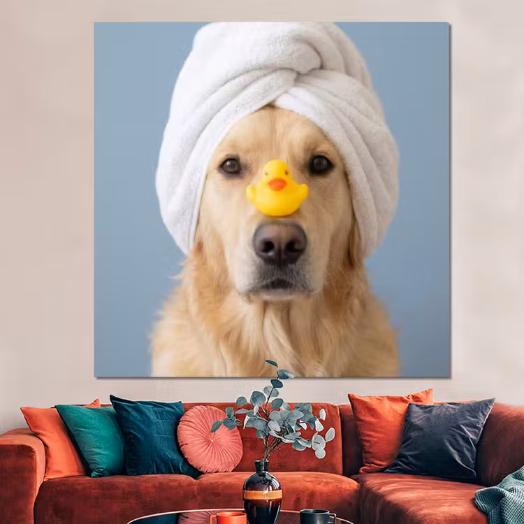 Forex - Hond - Badeend - Geel — 3
