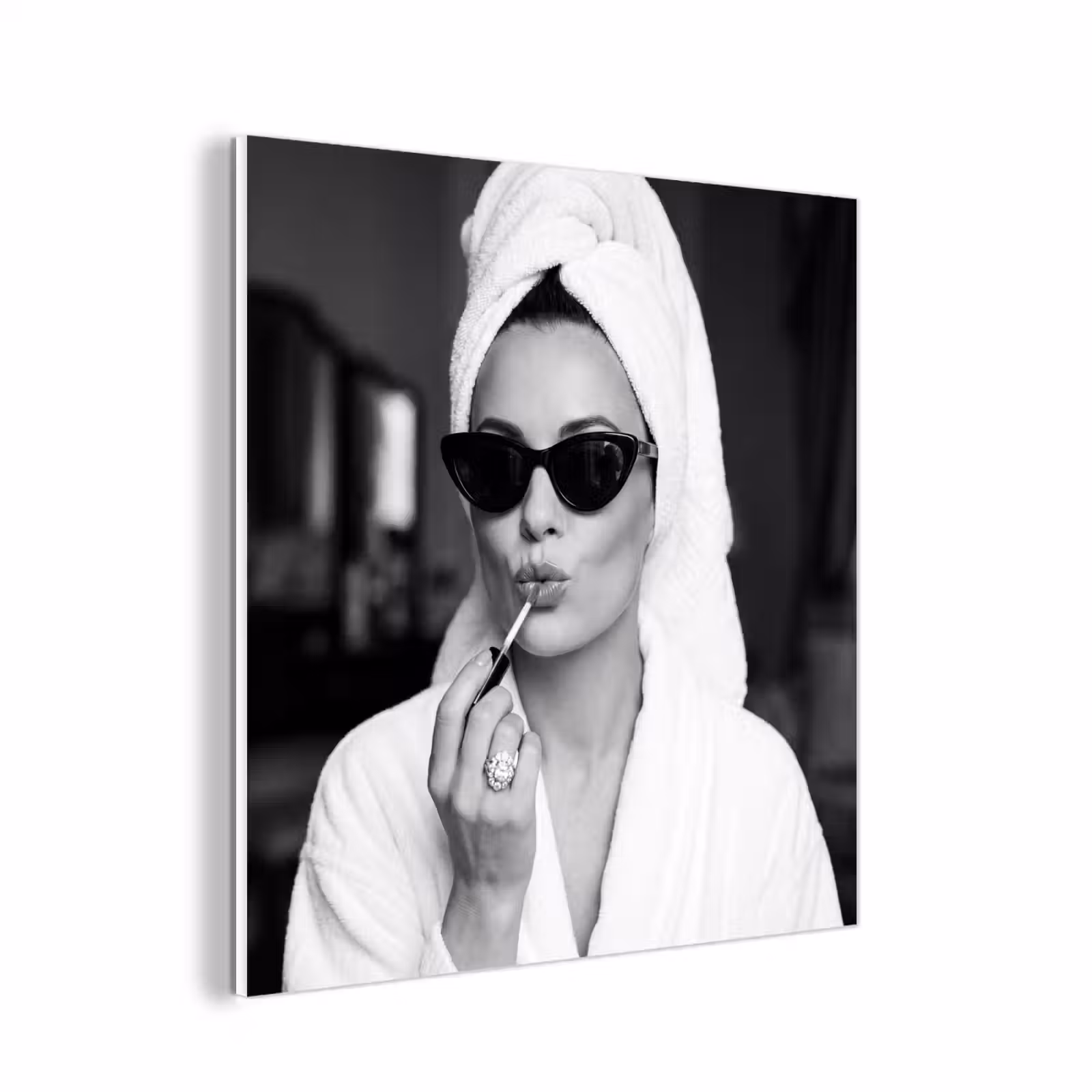 Forex - Zonnebril - Vrouw - Zwart - Wit — 1