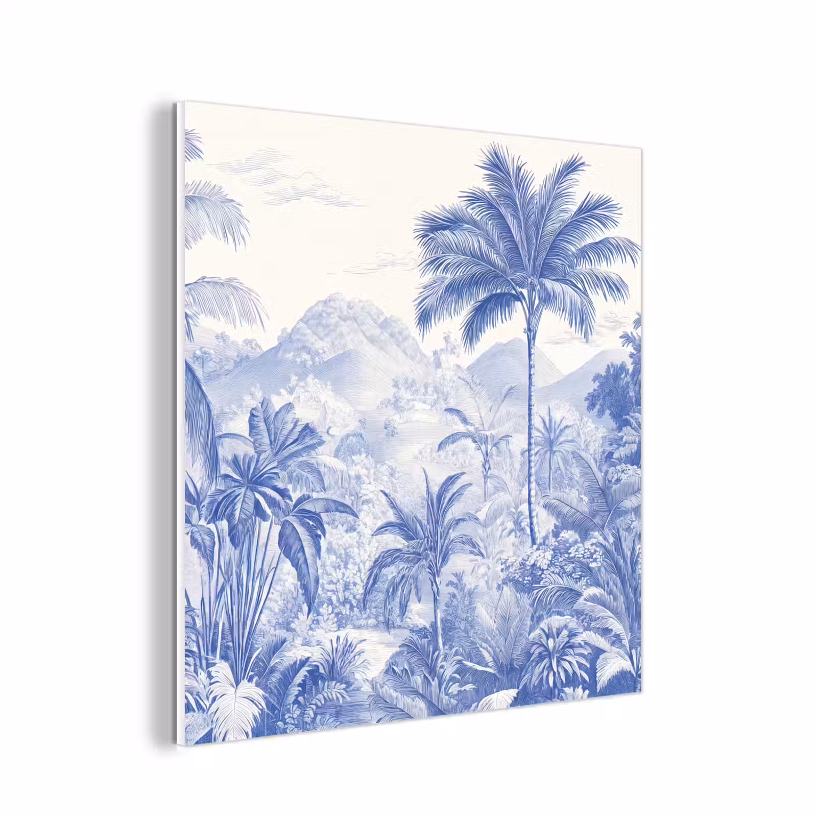 Forex - Tropisch - Jungle - Blauw — 1