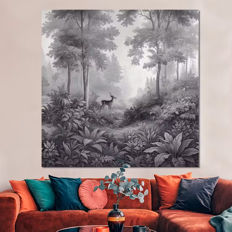 Forex - Bos - Hert - Zwart - Wit — 3