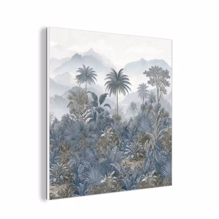 Forex - Jungle - Landschap - Blauw — 1