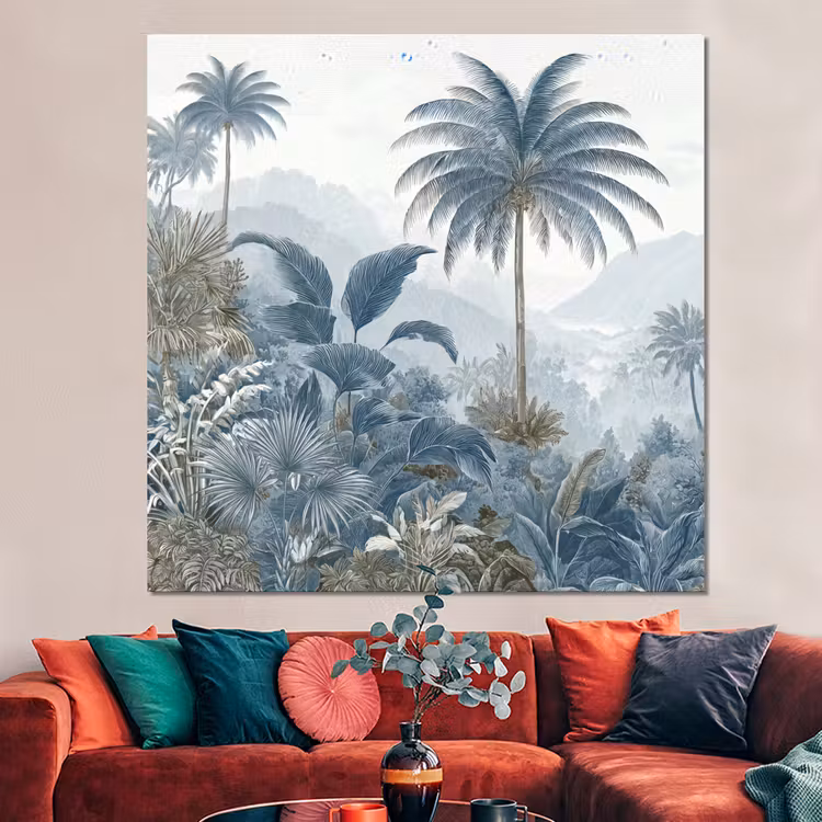 Forex - Jungle - Modern - Blauw - Groen — 3