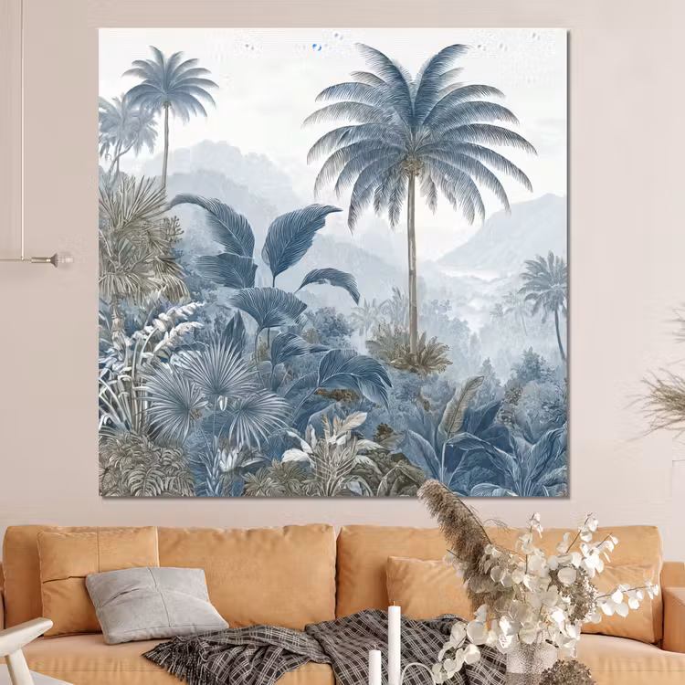 Forex - Jungle - Modern - Blauw - Groen — 4