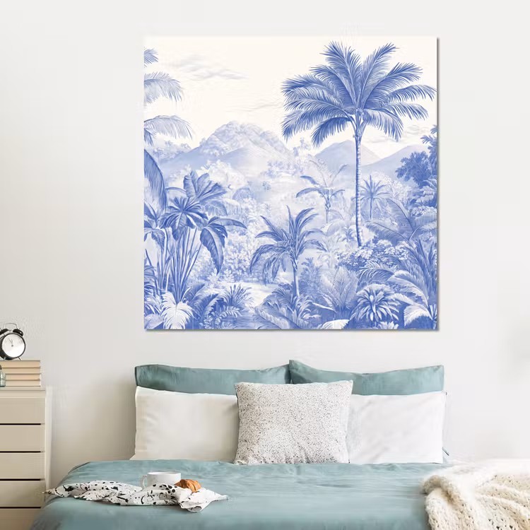 Forex - Tropisch - Jungle - Blauw — 2