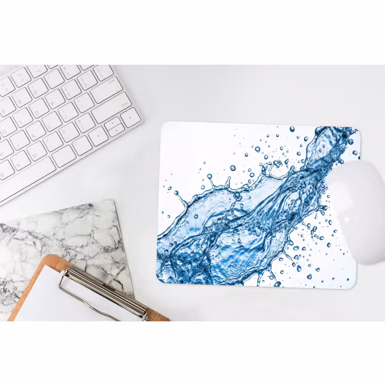 Muismat - Spash - Water - Blauw — 2