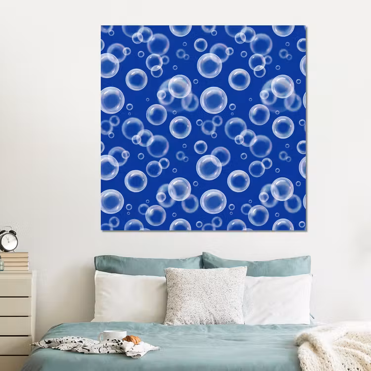 Forex - Bubbels - Patroon - Blauw — 2