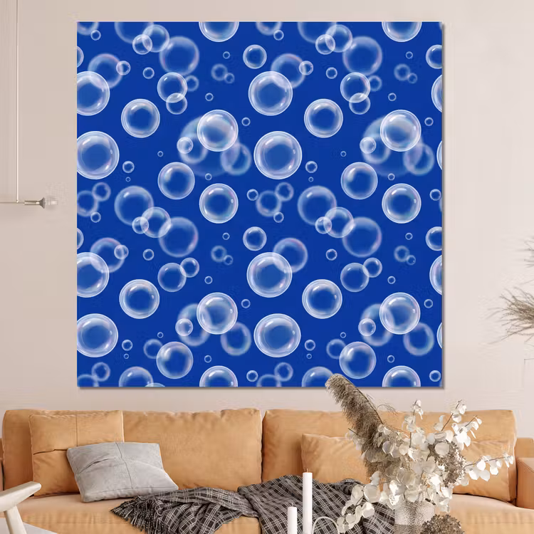 Forex - Bubbels - Patroon - Blauw — 4