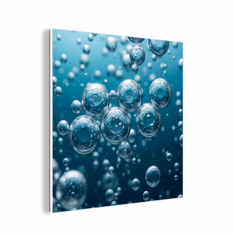 Forex - Luchtbellen - Dynamisch - Blauw — 1