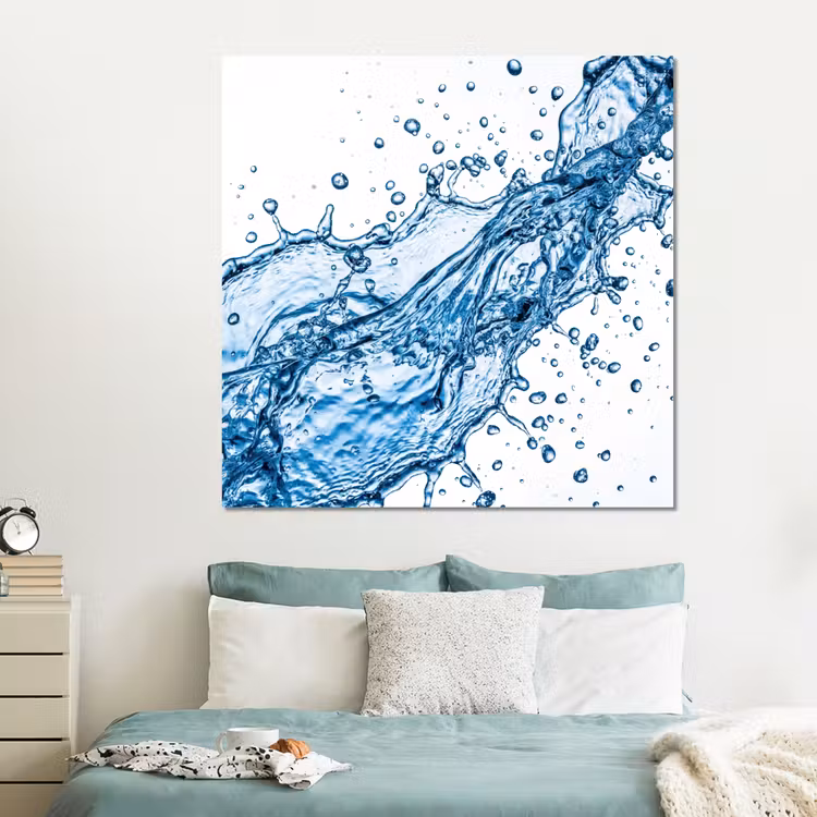Forex - Spash - Water - Blauw — 2