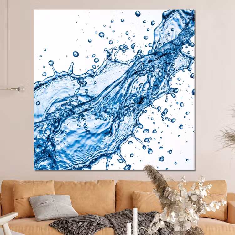 Forex - Spash - Water - Blauw — 4