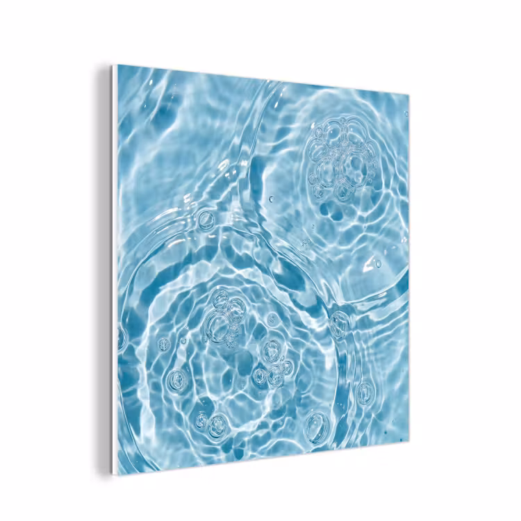 Forex - Water - Blauw - bubbels — 1