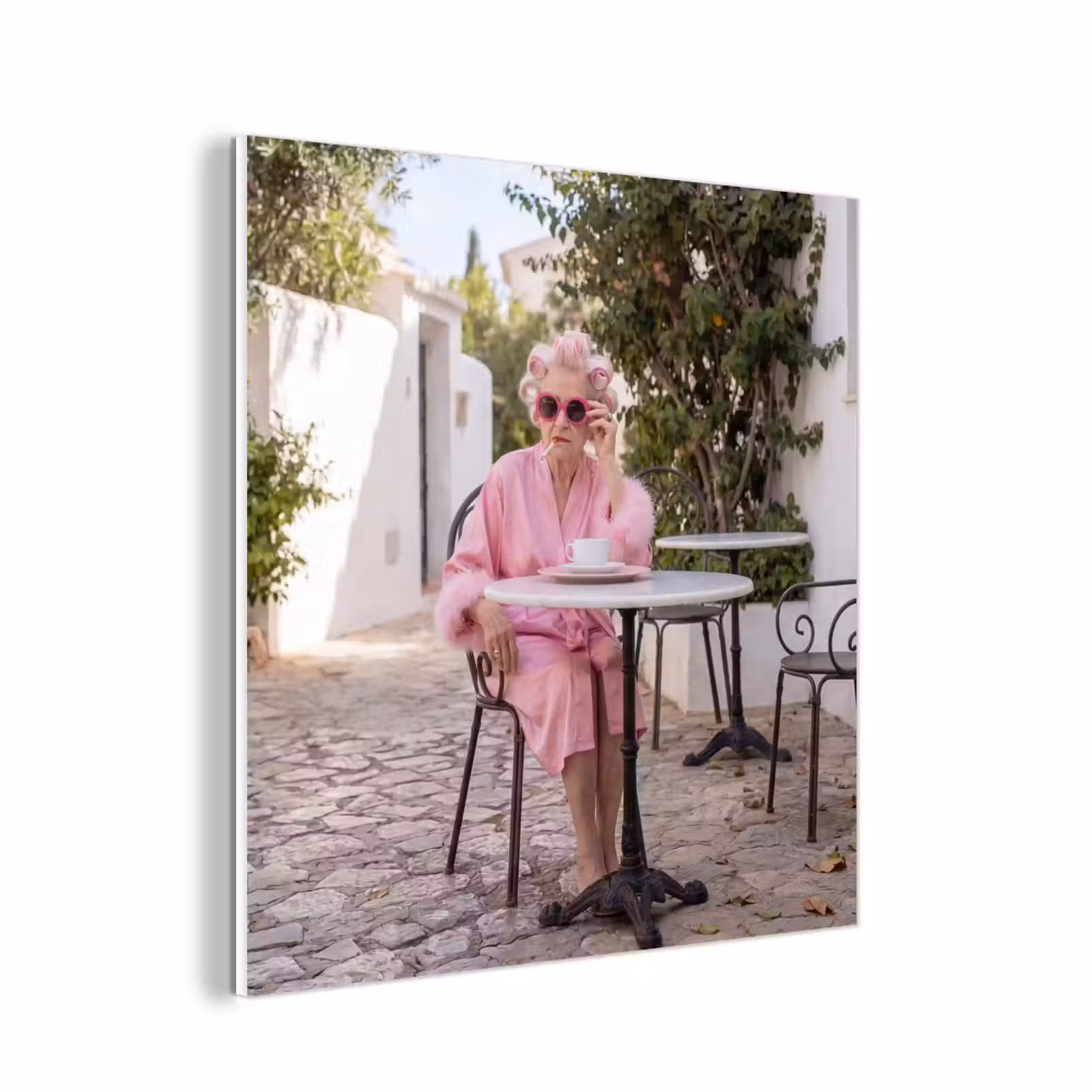 Forex - Ochtendjas - Krulspelden - Roze — 1