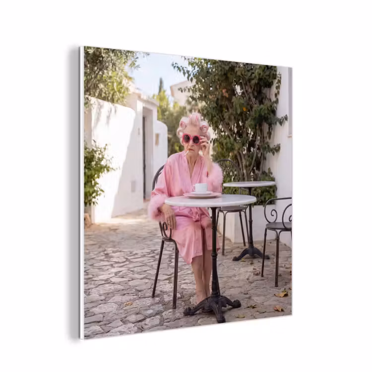 Forex - Ochtendjas - Krulspelden - Roze — 1