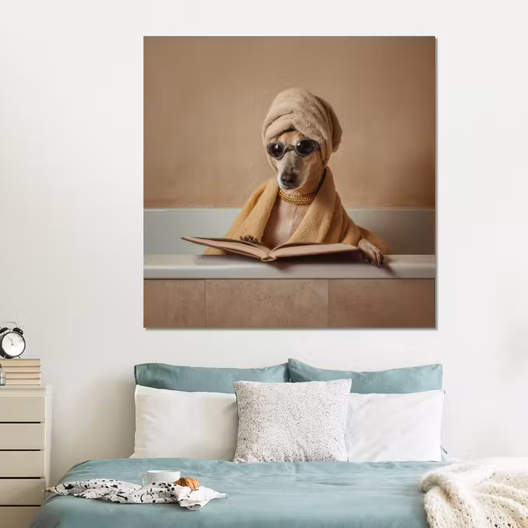 Forex - Bad - Hond - Boek - Zonnebril — 2