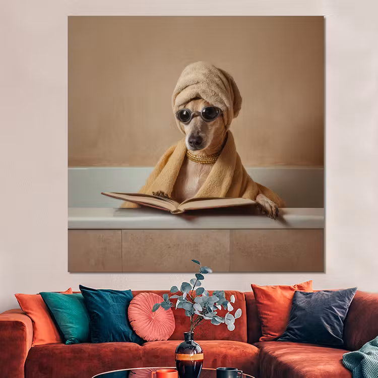 Forex - Bad - Hond - Boek - Zonnebril — 3