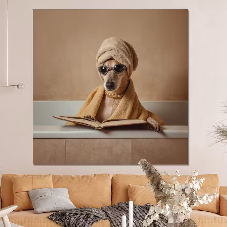 Forex - Bad - Hond - Boek - Zonnebril — 4