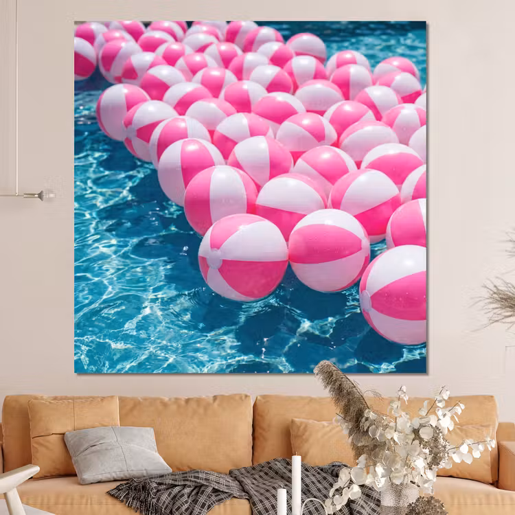 Forex - Strandballen - Roze - Water — 4
