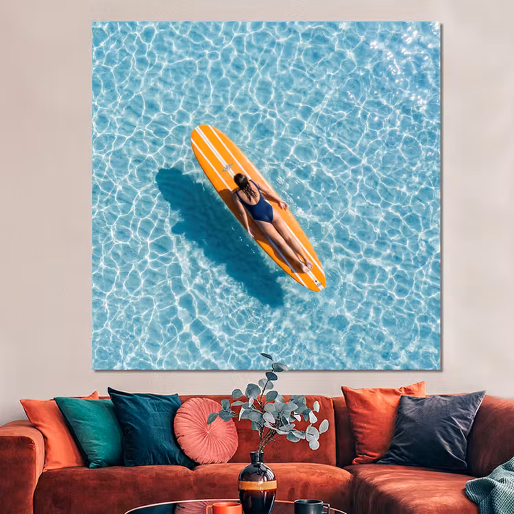 Forex - Surfboard - Water - Badpak - Oranje — 3