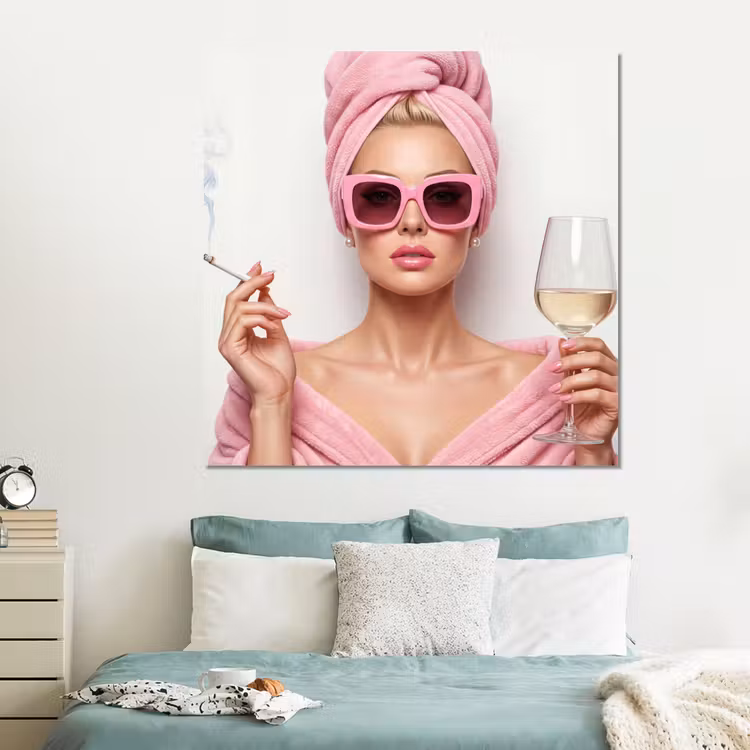 Forex - Vrouw - Roze - Wijn - Zonnebril — 2