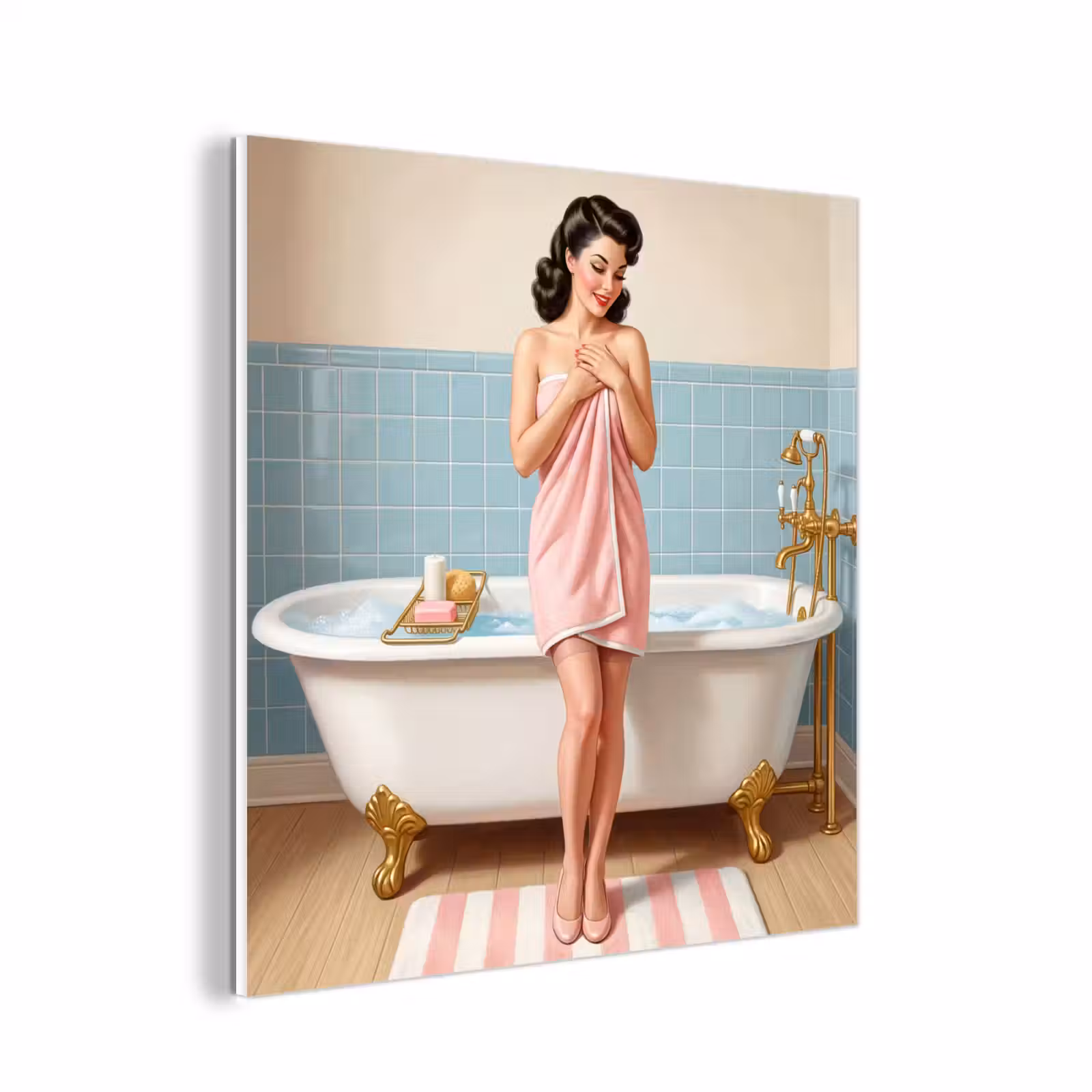 Forex - Badkamer - Vrouw - Roze — 1