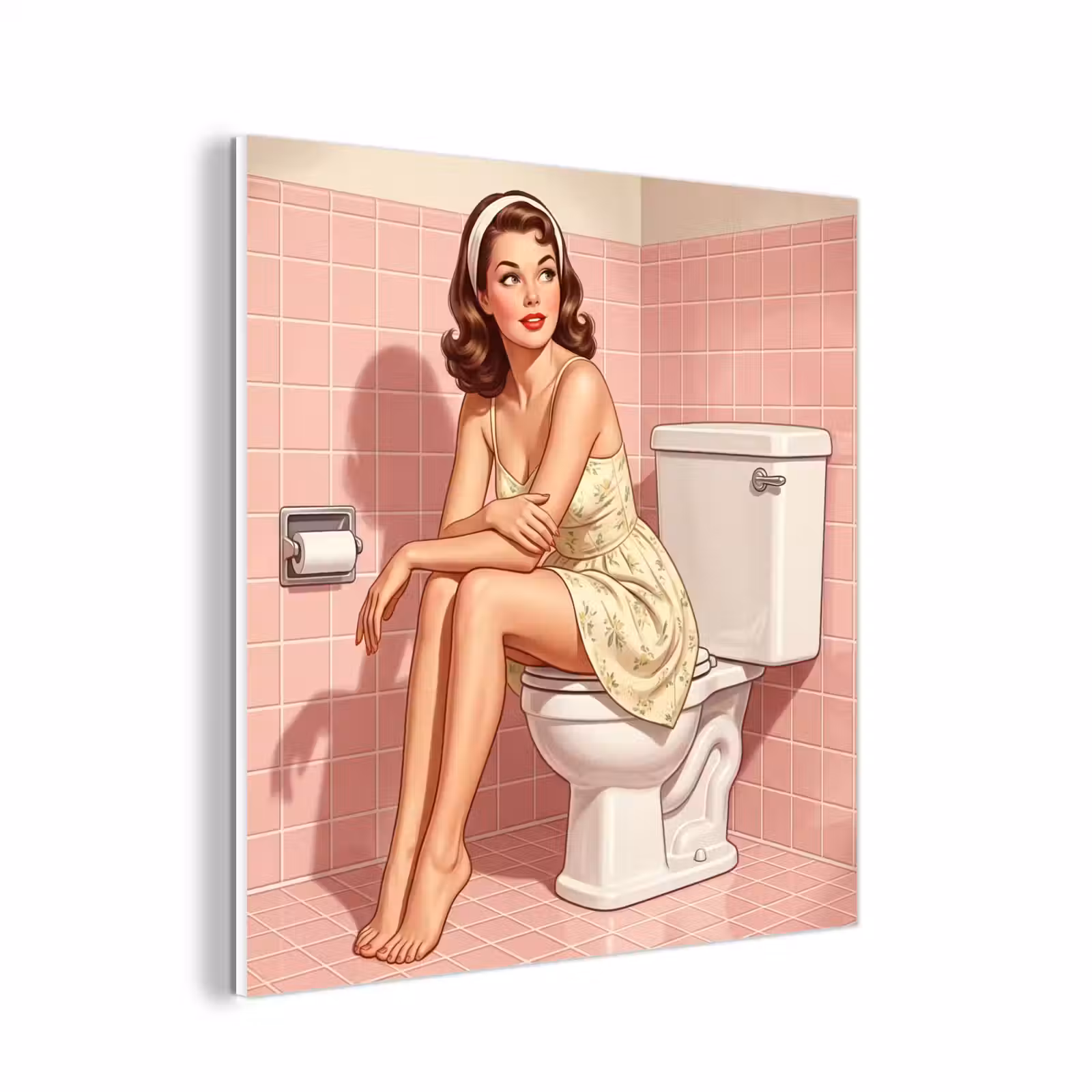 Forex - Roze - Retro - Vrouw — 1