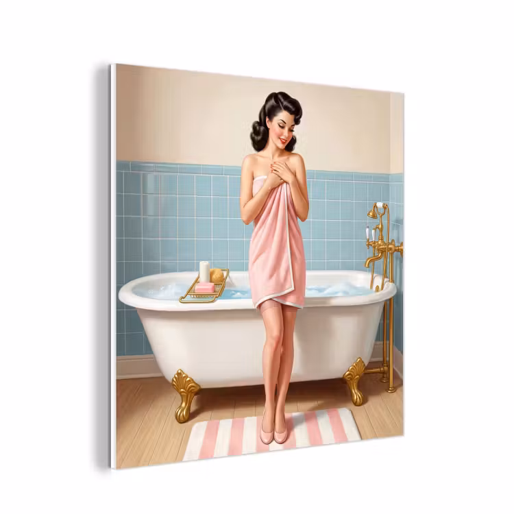 Forex - Badkamer - Vrouw - Roze — 1