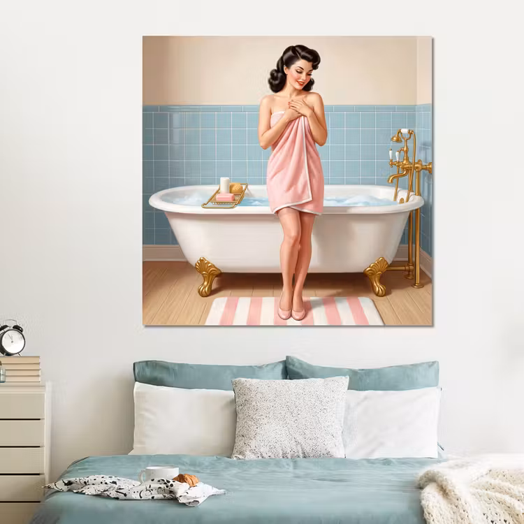 Forex - Badkamer - Vrouw - Roze — 2
