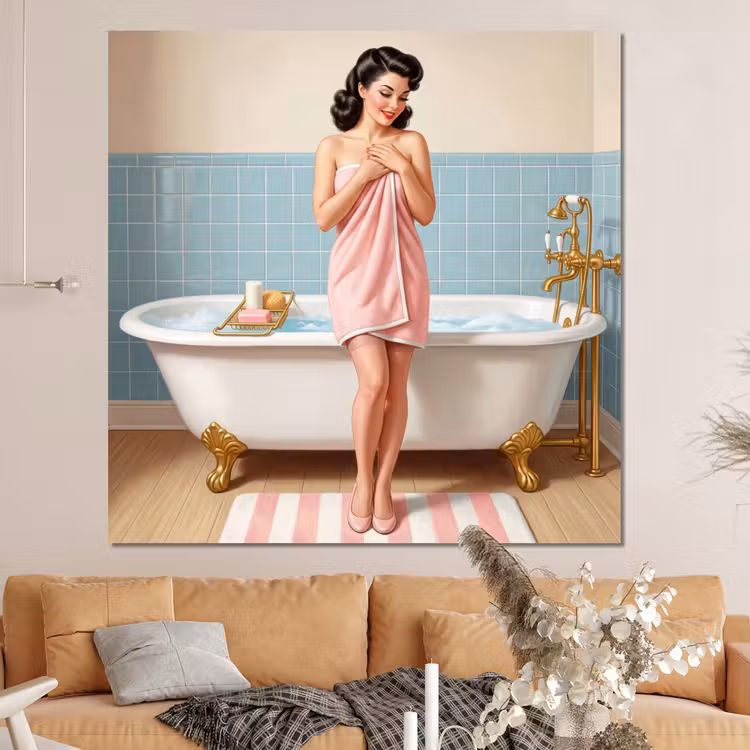 Forex - Badkamer - Vrouw - Roze — 4