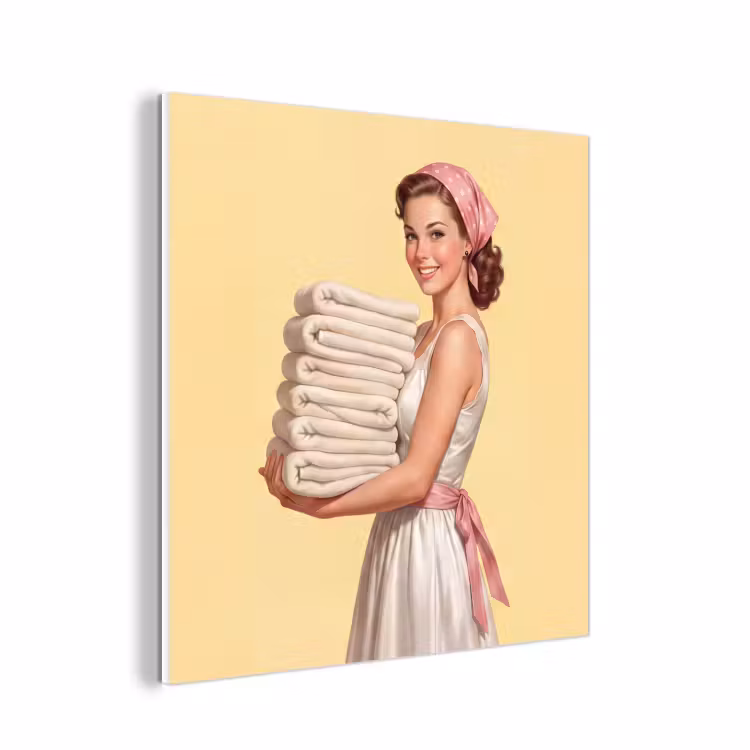 Forex - Handdoeken - Vrouw - Jurk - Roze — 1