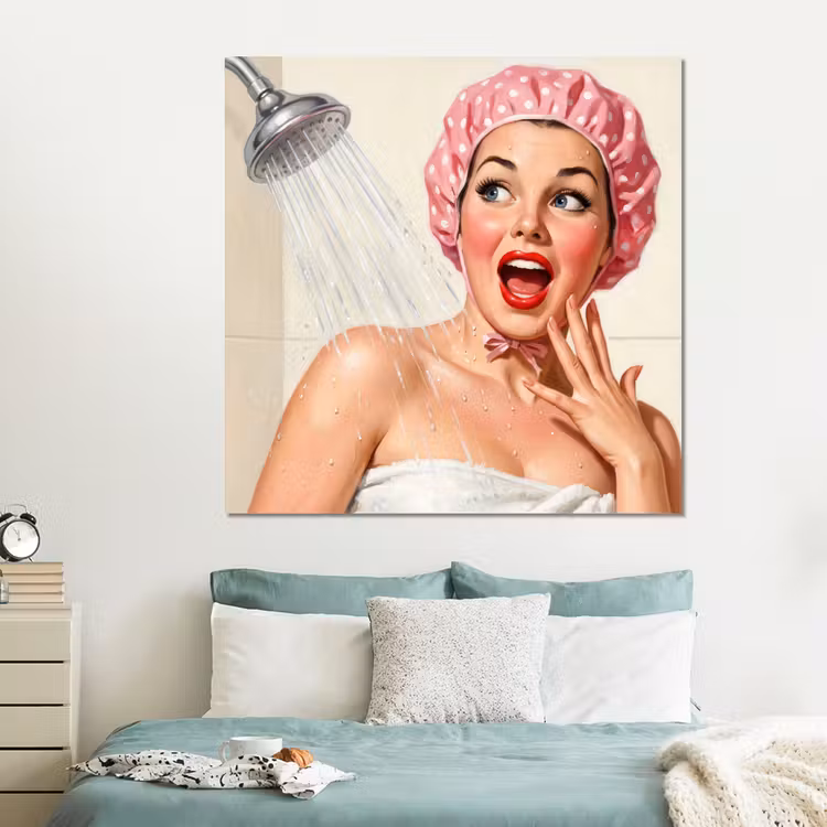 Forex - Vrouw - Douche - Roze — 2