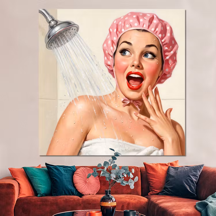 Forex - Vrouw - Douche - Roze — 3