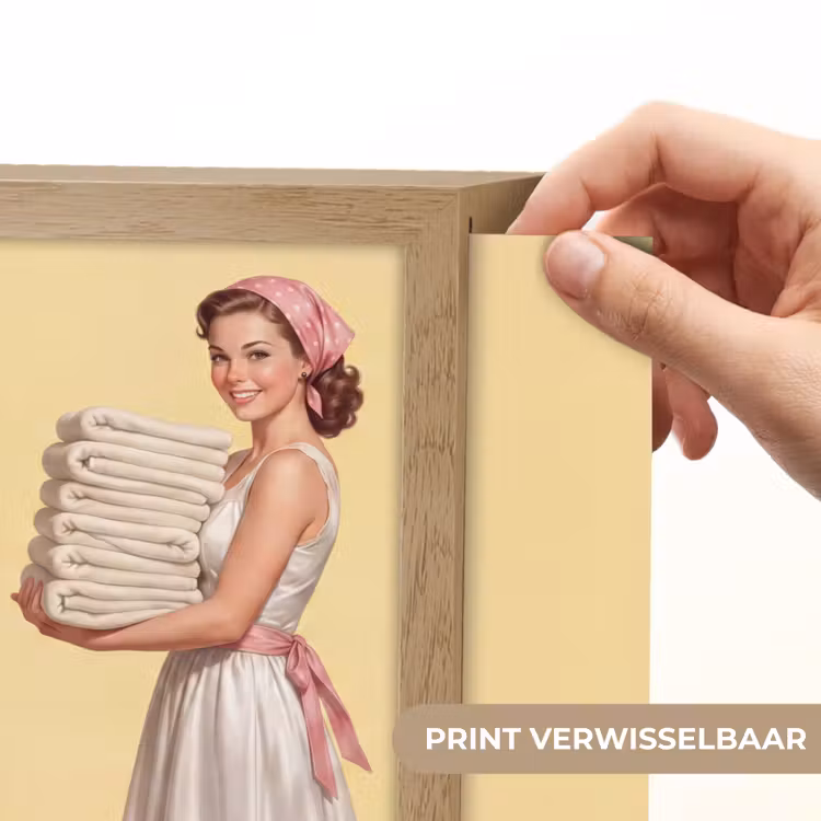 Lightbox - Wandlamp - Handdoeken - Vrouw - Jurk - Roze — 6
