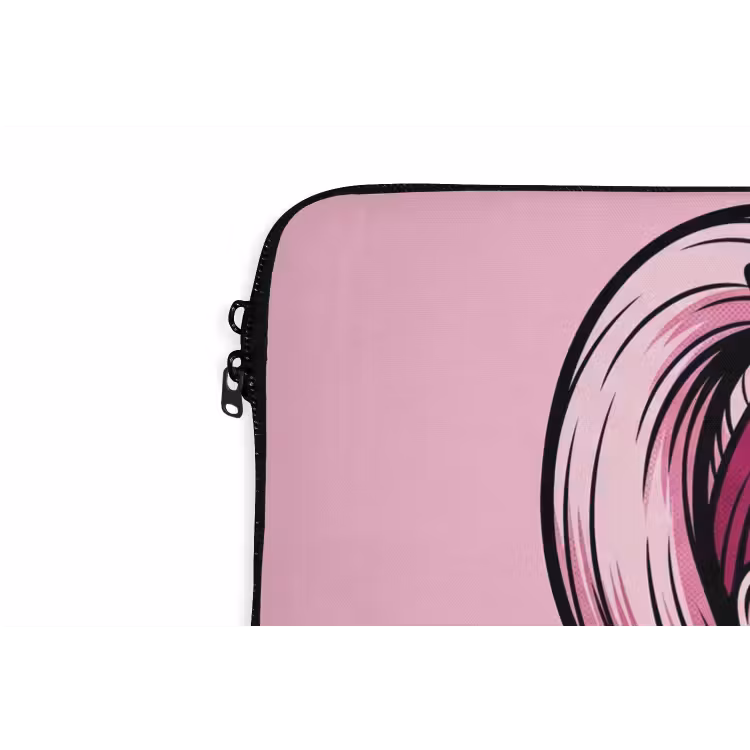Laptophoes - Vintage - Vrouw - Roze — 5