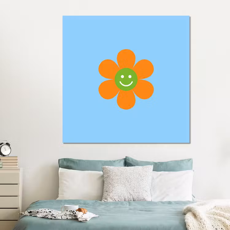 Forex - Bloem - Smiley - Kleurrijk — 2