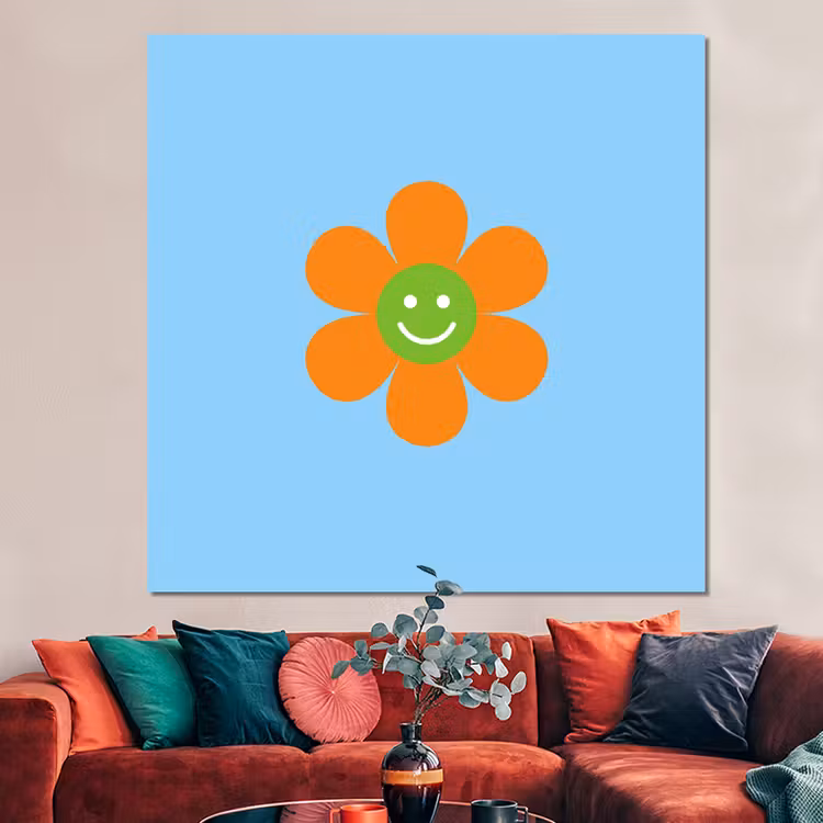 Forex - Bloem - Smiley - Kleurrijk — 3