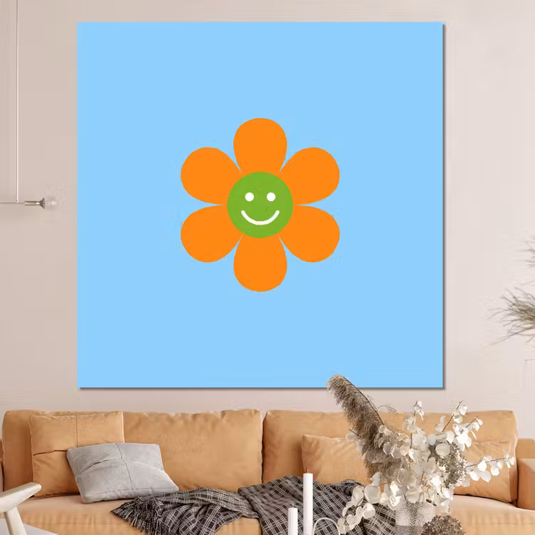 Forex - Bloem - Smiley - Kleurrijk — 4