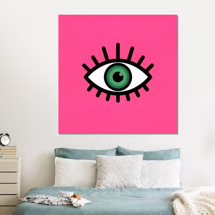 Forex - Minimalistisch - Oog - Roze — 2